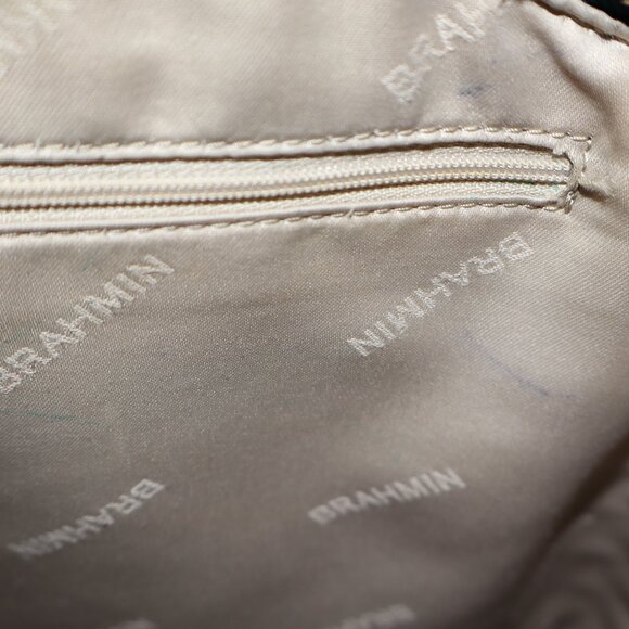 Brahmin Large Duxbury Retro Jungle Melbourne satchel with shoulder strap EUC - Picture 10 of 11